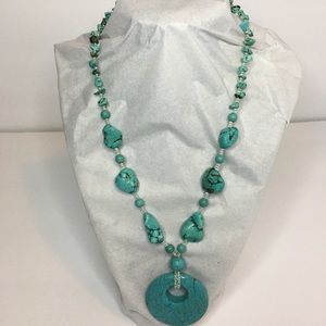 Turquoise Beaded Necklace